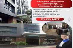 Exclusive Investment Opportunity – Gervasia Condotel, Makati